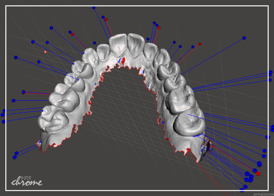 This image shows all the errors that currently exist in this scan.